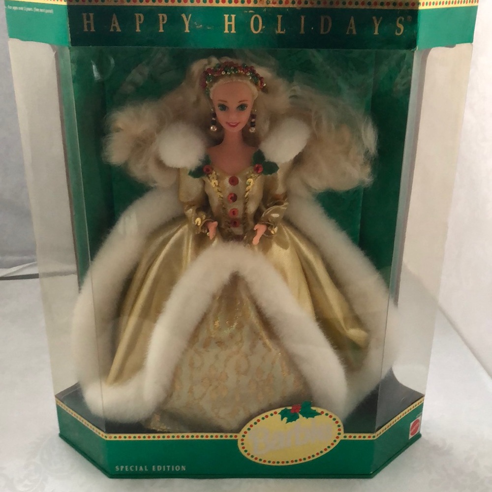 Vintage 1994 special edition Happy Holidays Barbie NRFB